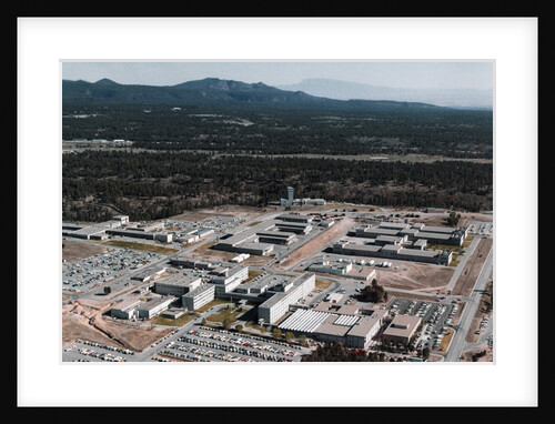 Aerial View of Los Alamos Scientific Laboratory by Anonymous