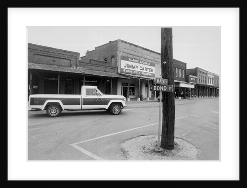 Street in Jimmy Carter's Hometown of Plains by Anonymous
