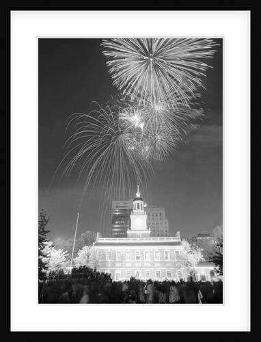 Fireworks on the Fourth of July by Anonymous