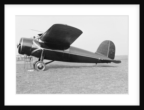 Amelia Earhart's Lockheed-Vega Monoplane by Anonymous