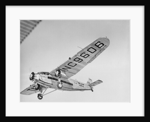 View of Lindbergh's Plane by Anonymous