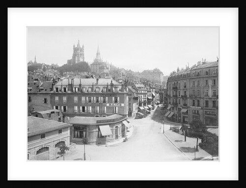 Quaint Lausanne Scenery by Anonymous