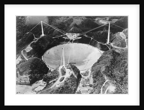 View of Arecibo Observatory Telescope by Anonymous