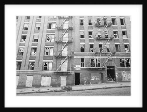 Exterior View of Abandoned Building by Anonymous