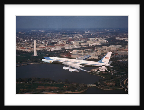 Air Force One in Flight by Anonymous