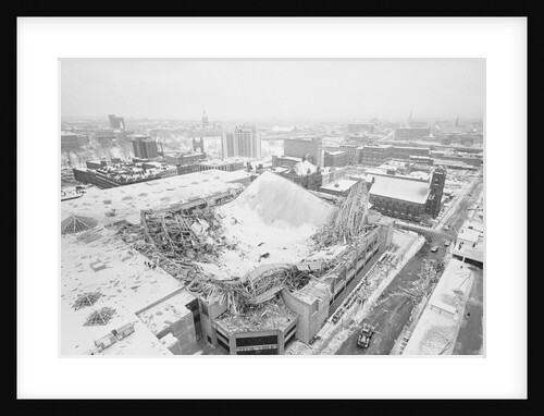 Aerial View of Hartford Sports Civic Center by Anonymous