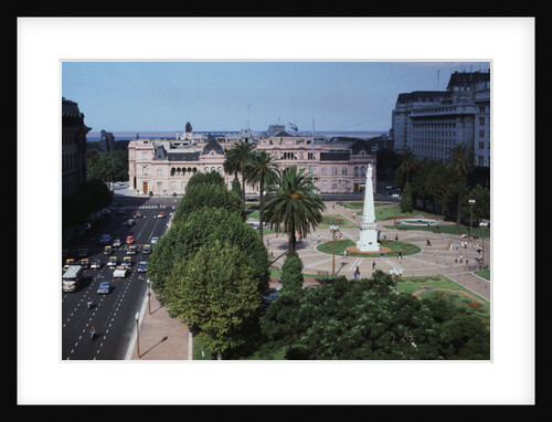 Aerial View of Obelisk Site by Anonymous