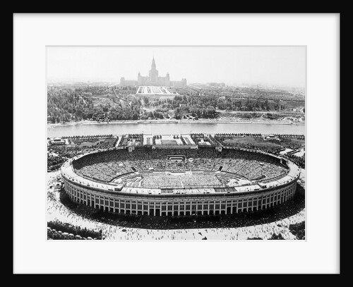 Aerial View of Moscow by Anonymous