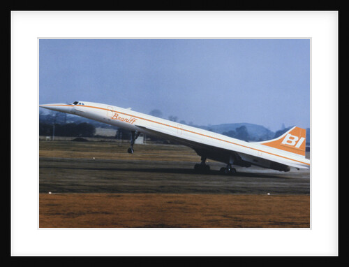 Concorde Taking Off by Anonymous
