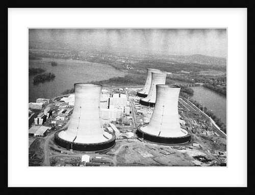 The Cooling Towers at Three Mile Island by Anonymous