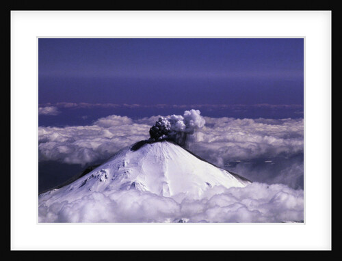 Mount St. Helens Erupting by Anonymous