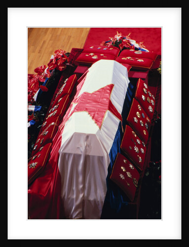 Josip B. Tito's Casket by Anonymous