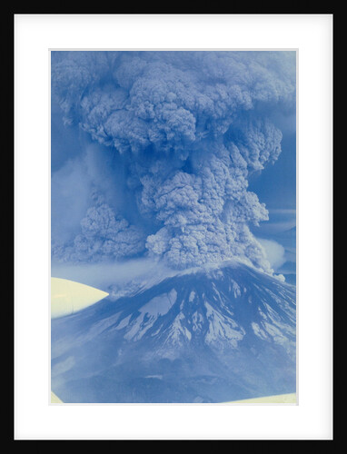 Mt. St. Helens Erupting by Anonymous