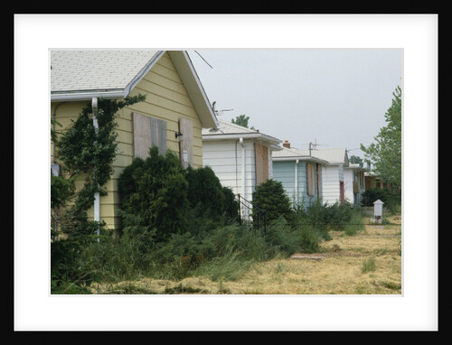 Boarded-Up Homes by Anonymous