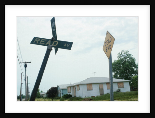 Corner of Read and 97th Street in Love Canal by Anonymous