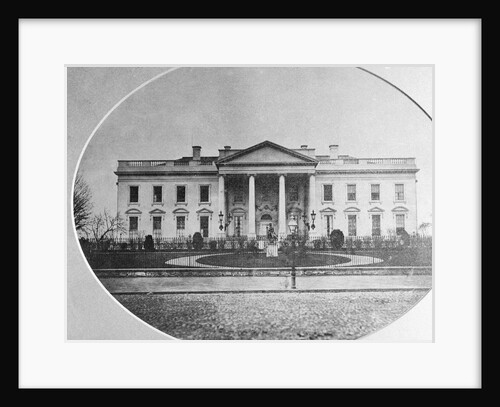 Old Photo of White House by Anonymous
