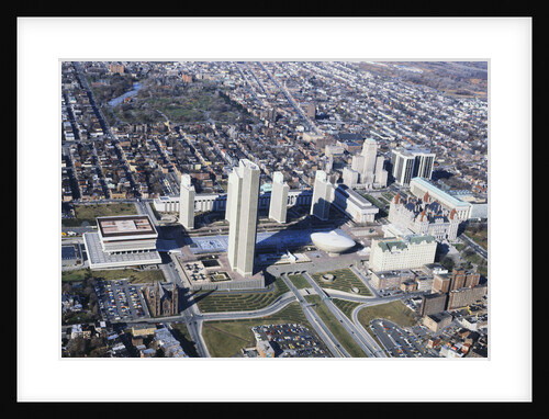 Aerial of Albany Government Complexes by Anonymous