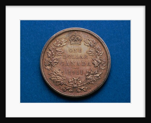 Canadian Dollar Coin of 1911 by Anonymous