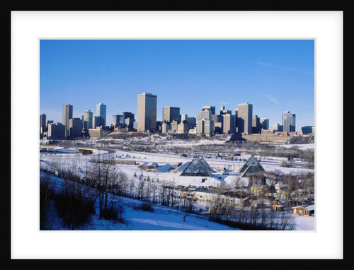 Edmonton Skyline by Anonymous