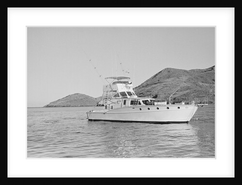 Exterior Side View of the Yacht Splendor by Anonymous