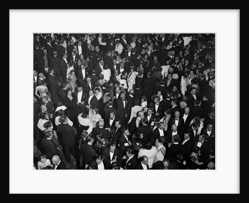 Crowd of People at Radio City Intermission by Anonymous
