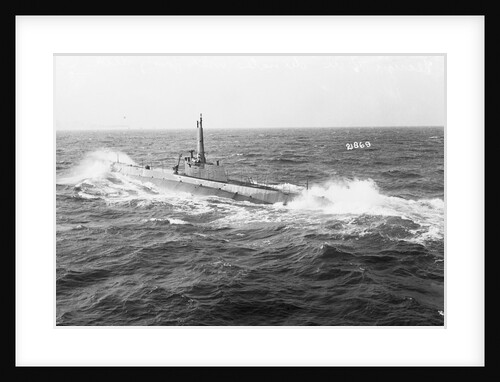 K-5 Submarine During Speed Trial by Anonymous