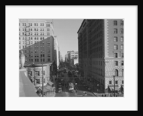 Street Scene in Los Angeles by Anonymous
