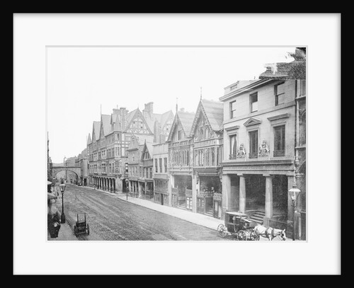 Houses on Eastgate Street by Anonymous