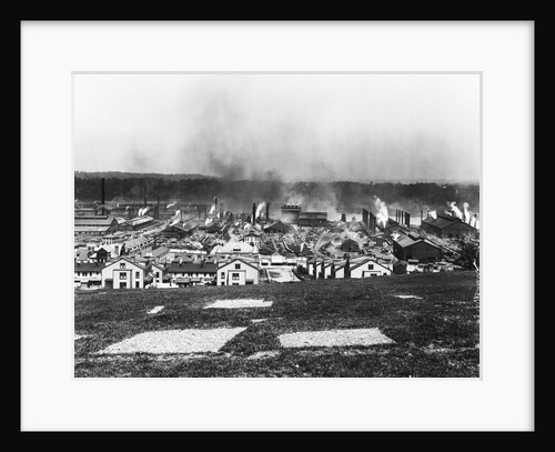 Homestead Steel Works by Anonymous