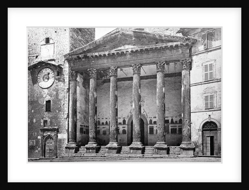 View of Temple of Minerva by Anonymous