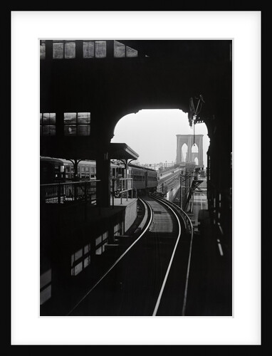 Brooklyn Bridge by Anonymous