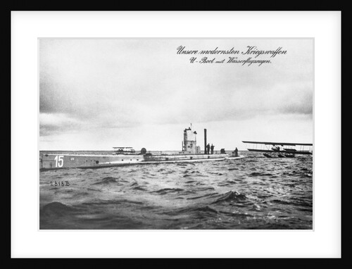 World War I U-Boat Returning to Wilhelmshaven by Anonymous