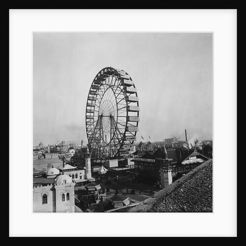 Ferris Wheel at Fair by Anonymous