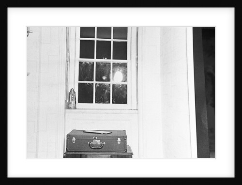 Luggage near Window in Nursery by Anonymous