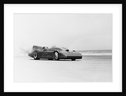View of Racecar in Motion by Anonymous
