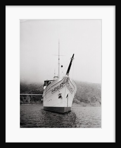Head on View of Howard Hughes Yacht Southern Cross by Anonymous