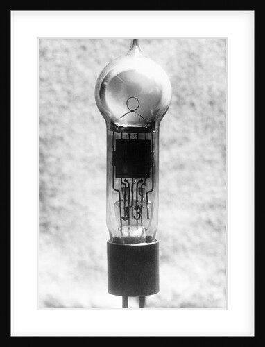 View of Early Light Bulb by Anonymous