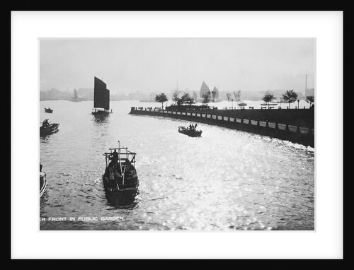 Huangpu River in Shanghai by Anonymous