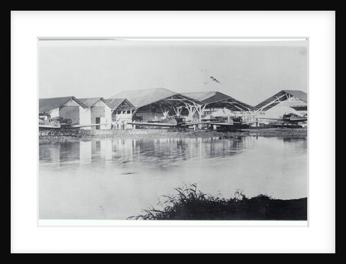 View of Hydroplane Hangar by Anonymous