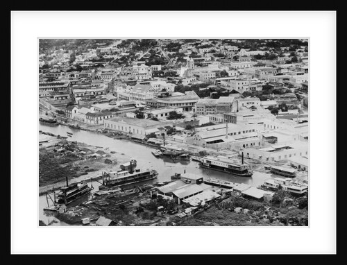Aerial View of Magdalena River in Barranguilla by Anonymous