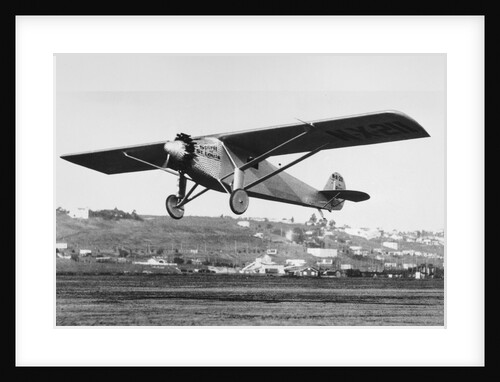 Spirit of St. Louis in Flight by Anonymous