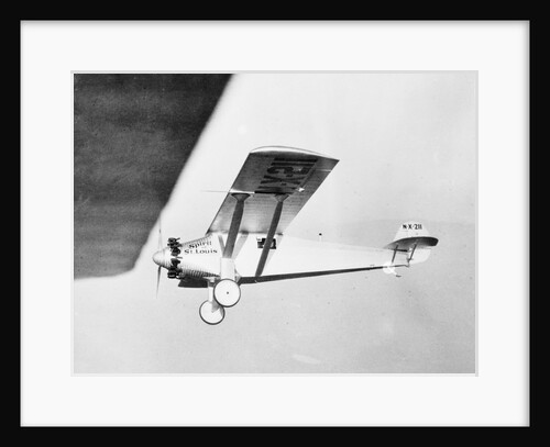 View of Charles Lindberg's Plane by Anonymous