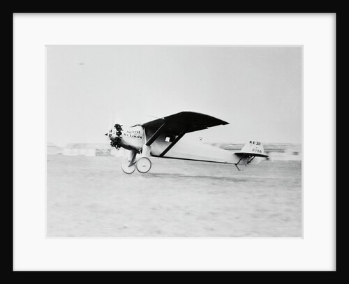 View of Charles Lindbergh Plane by Anonymous