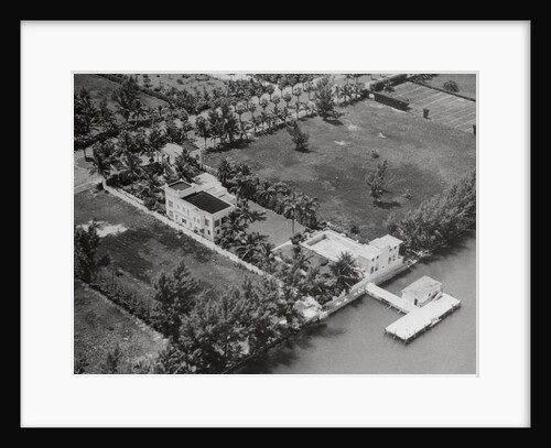 Al Capone's Miami Estate by Anonymous