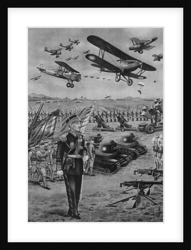 Propaganda Poster on Chinese Military Capabilities by Anonymous