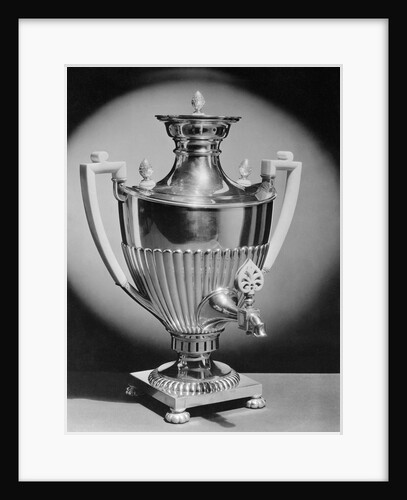 Silver Samovar by Carl Faberge for Czar Nicholas II by Anonymous
