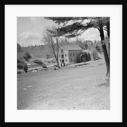 Exterior View of a Grist Mill by Anonymous
