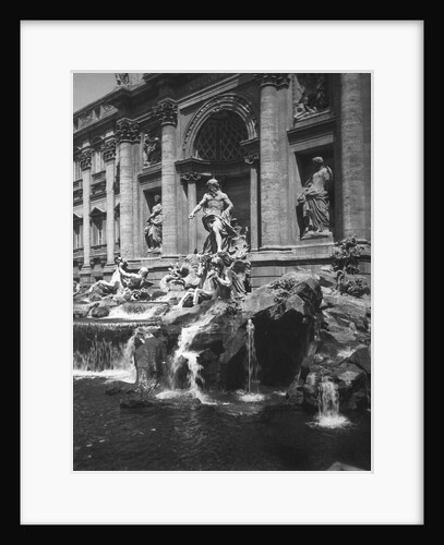 View of the Fountain of the Trevi by Anonymous