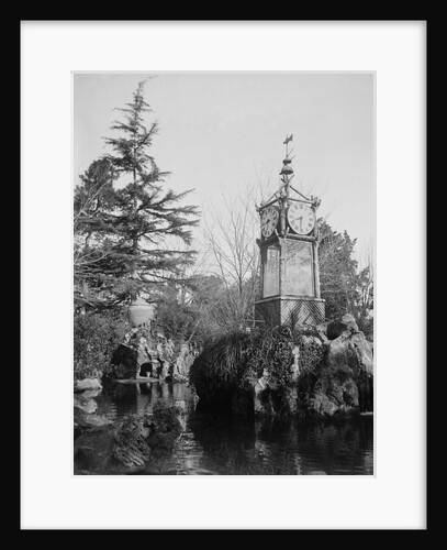 Old Roman Water Clock on Pincio Hill by Anonymous