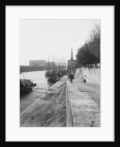 Porto de Ripa Grande on Tiber River by Anonymous